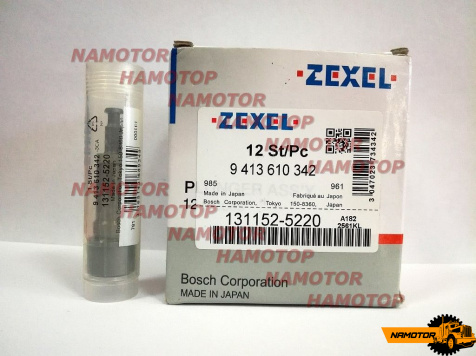 Плунжерная пара 6D14. 131152-5220, 9413610342 A182,  6D14 ZEXEL